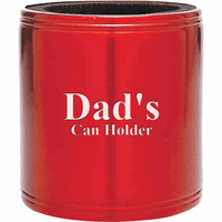 Personalized Red Insulated Can Holder