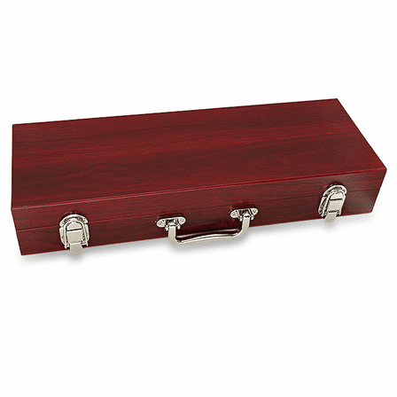 Personalized Rosewood Barbecue Set