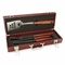 Personalized Rosewood Barbecue Set