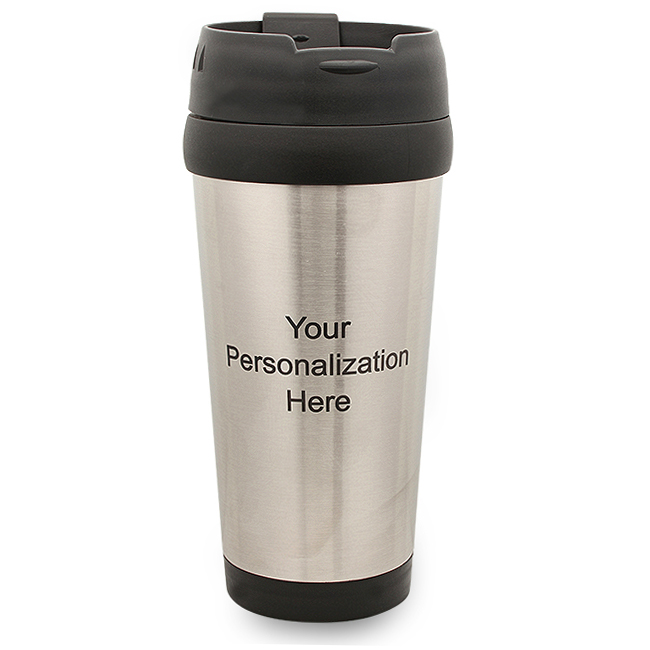 Personalized Stainless Steel Travel Coffee Mug Executive Gift Shoppe