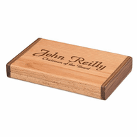 Personalized Two Tone Travel Humidor