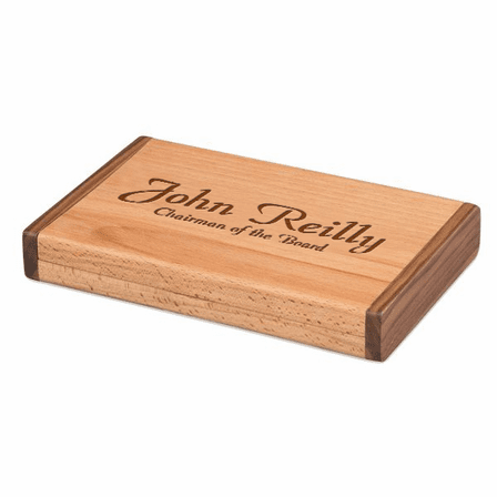 Personalized Two Tone Travel Humidor