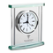 Physical Therapist Personalized Glass Table Clock with Silver Finish Accents