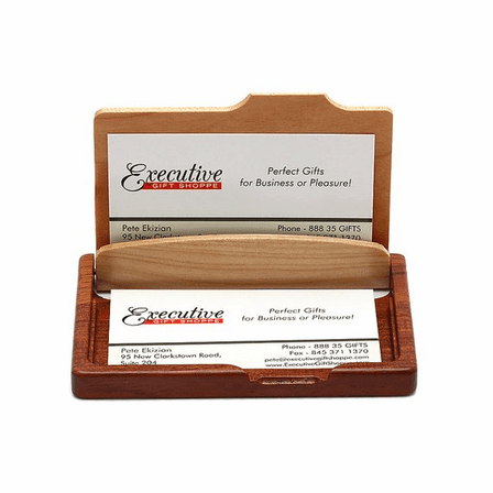 Physical Therapist's Engraved Business Card Holder