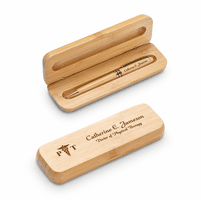 Physical Therapist Theme Bamboo Pen and Box Set