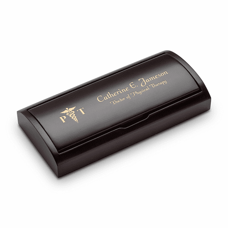 Physical Therapist Theme Pen & Pencil Set with Wood Box
