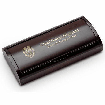 Police Theme Personalized Two Piece Pen Set