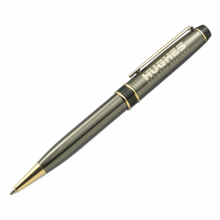 Power Collection Gunmetal & Brass Ballpoint Pen