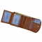 Premium Leather Snap Closing  Women's Credit Card Wallet - Discontinued
