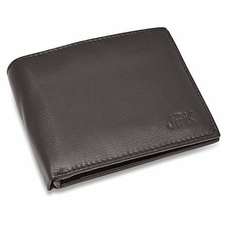 RFID Blocking Bifold Wallet With Secret Compartment