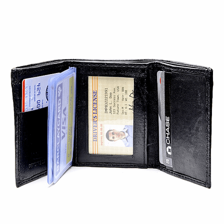 RFID Blocking Trifold Wallet