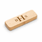 Roman Monogram Theme Laser Engrave Bamboo Pen and Box Set