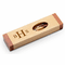 Roman Monogram Theme Personalized Maple & Rosewood Engraved Pen and Box