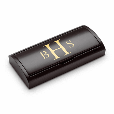 Roman Monogram Theme Personalized Pen & Pencil Set with Wood Box