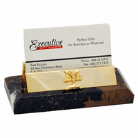 Scales of Justice Desktop Business Card Holder - Discontinued
