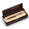 Script Monogram Executive Black & Silver Personalized Ballpoint Pen & Pencil Set