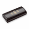 Script Monogram Laser Engraved Two Piece Black & Silver Pen & Pencil Gift Set