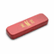 Script Monogram Theme Personalized Cherry Finish Pen and Pencil Set