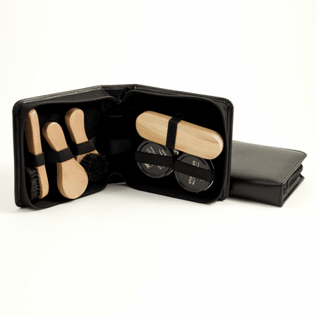 Shine Box Shoe Shine Kit