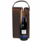 Single Wine Bottle Leather Carrier & Presentation Case