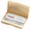 Solid Brass Engraved Business Card Case