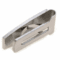 Solitaire Engraved Spring Loaded Money Clip