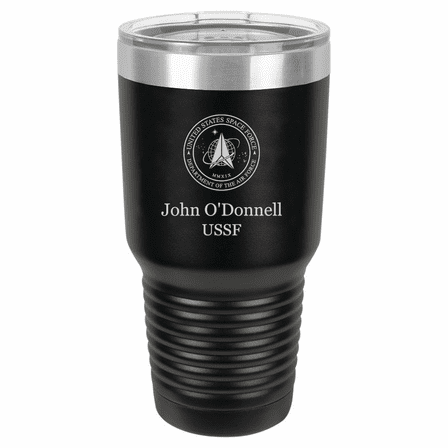 Space Force Theme Personalized 30 Ounce Tumbler