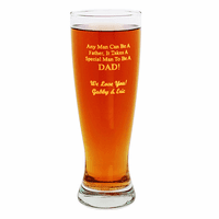 Special Man To Be A Dad Pilsner Glass