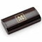 Split Monogram Theme Personalized Two Piece Pen Set with Wood Box