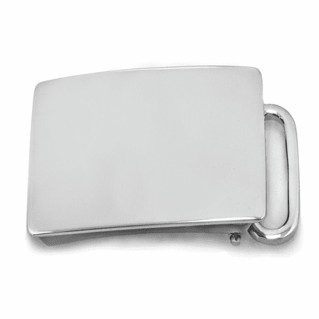 Sterling Silver Personalized Belt Buckle