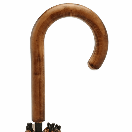 Tan Tartan European Maple Umbrella - Discontinued
