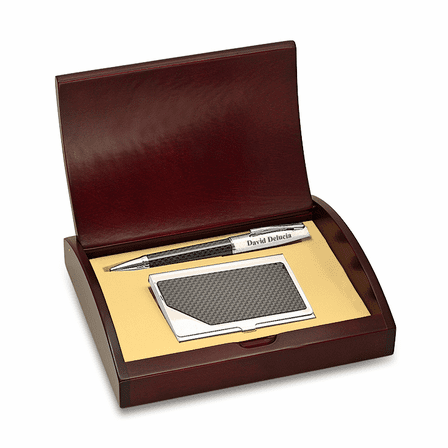 The Boss Pen and Card Case Gift Set