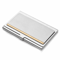 The Frontier Stainless Steel Business Card Case