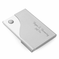 The Golf Collection Personalized Business Card Case