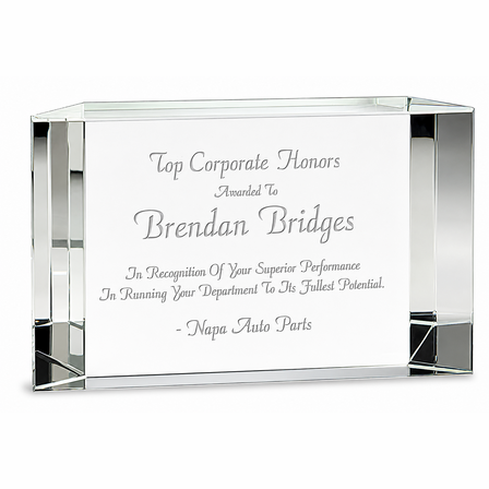 Tier Collection Personalized Employee Recognition Award