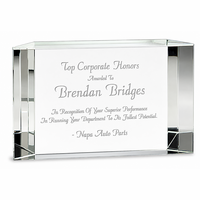 Tier Collection Personalized Employee Recognition Award