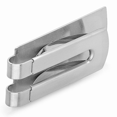 TuTone EngravedSpring Loaded Money Clip