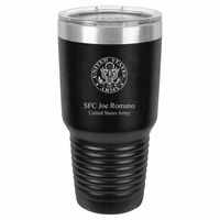 US Army Emblem Personalized 30 Ounce Tumbler