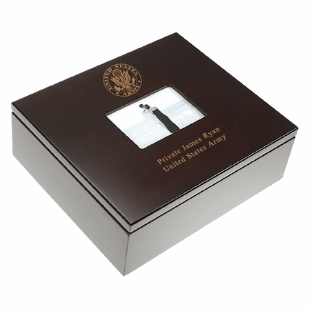 US Army Treasure Box with Photo Frame