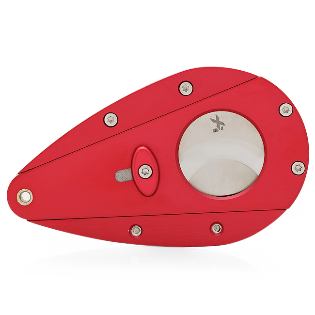 Vibrant Red Xikar Xi1 Cigar Cutter Executive Gift Shoppe