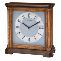 Woodbury Chiming Table Clock by Bulova