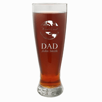 World's Best Dad  22 Ounce Grand Pilsner Glass