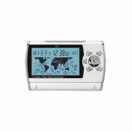 World Sync Atomic Travel Alarm Clock - Discontinued