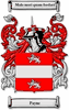 Payne Family Crest / Payne Coat of Arms