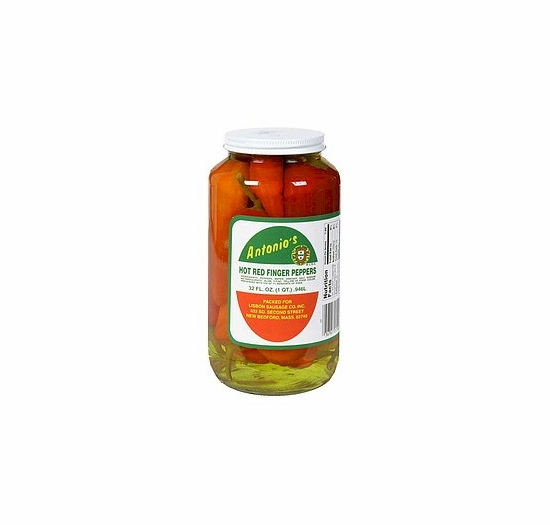 * Antonio's Red Hot Finger Peppers 32 oz.