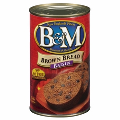 BM - B And M Raisin Brown Bread 16 Ounces (16 Ounces)