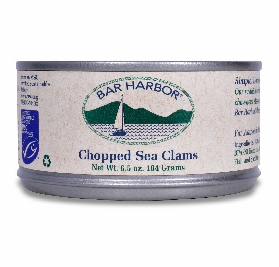 Bar Harbor Chopped Clams 6.5 oz