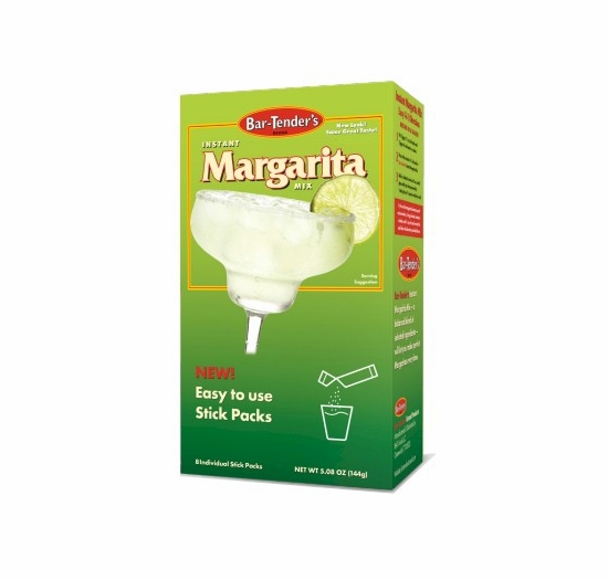 * Bar-Tender's Instant Margarita Cocktail Mix 5.08 oz. (2 Boxes)