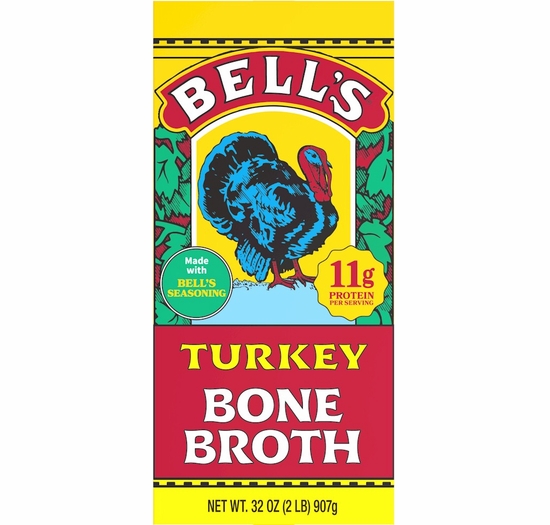 * Bell's Turkey Bone Broth 32 oz.