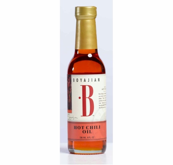 Boyajian Hot Chili Oil 8 oz.